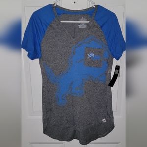 Majestic Detroit LIONS Women's Shirt